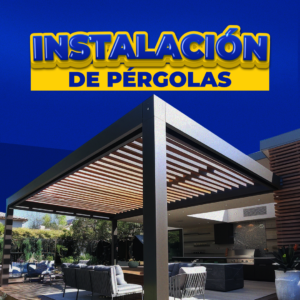 Instalación de pérgolas